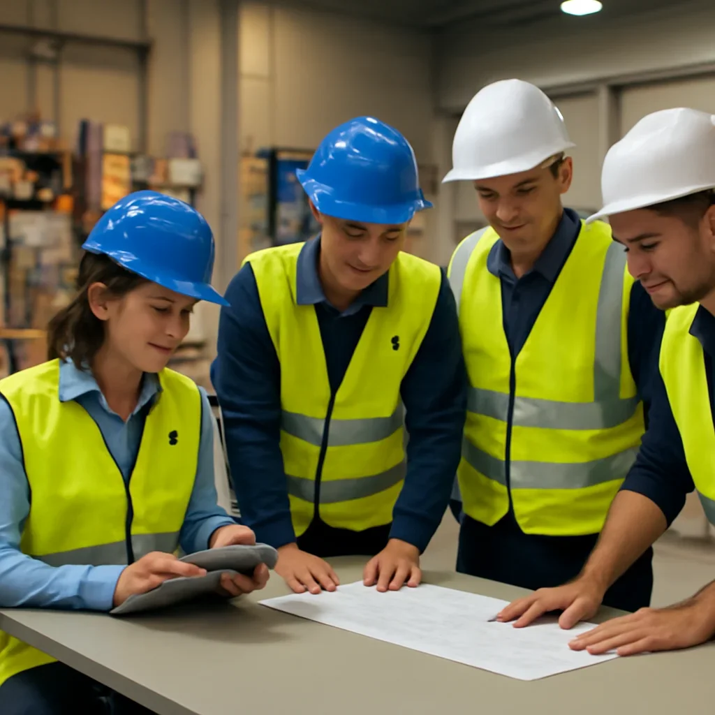 customer service being reviewed during equipment planning