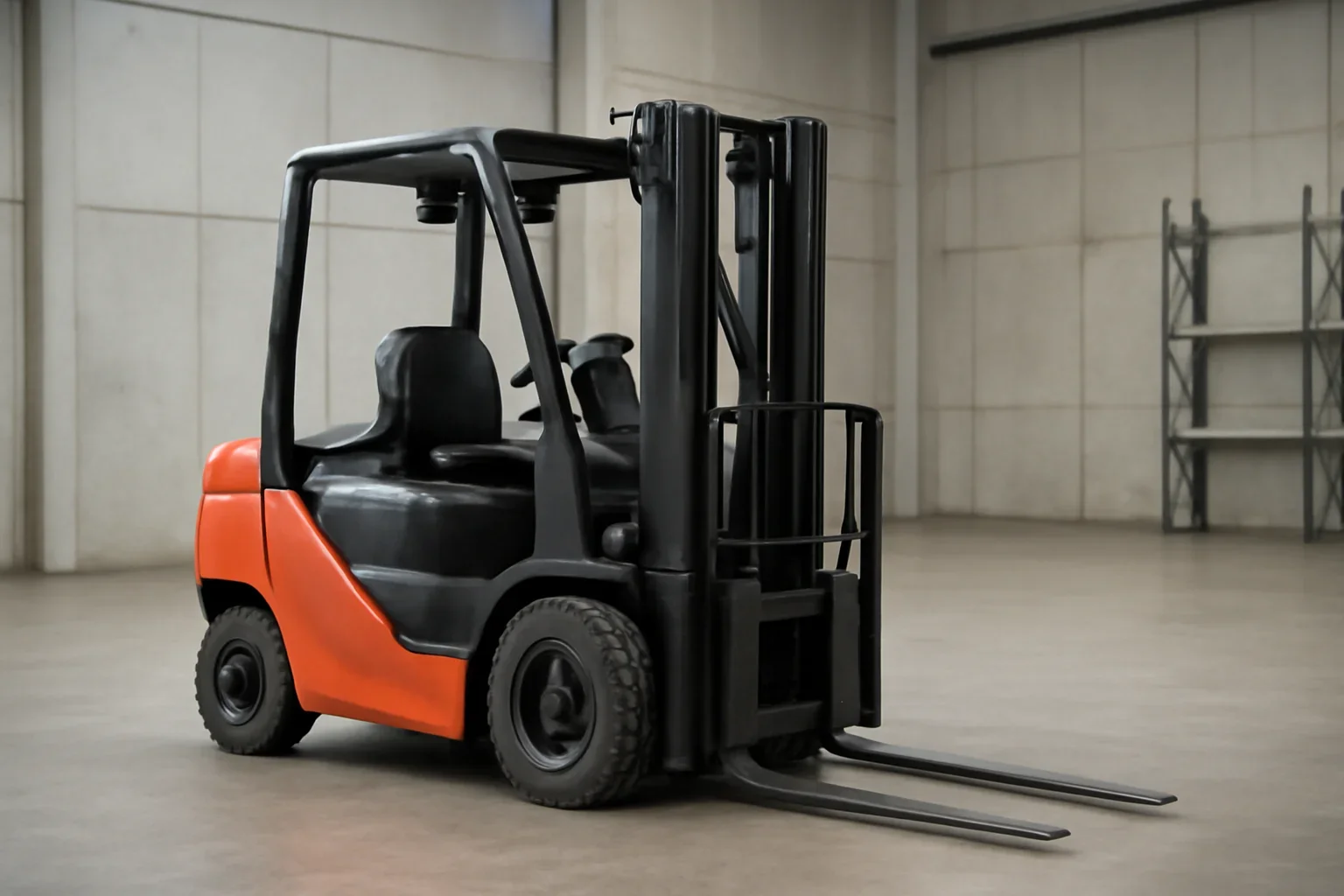 the best used forklift for a small warehouse at Russell Forklift