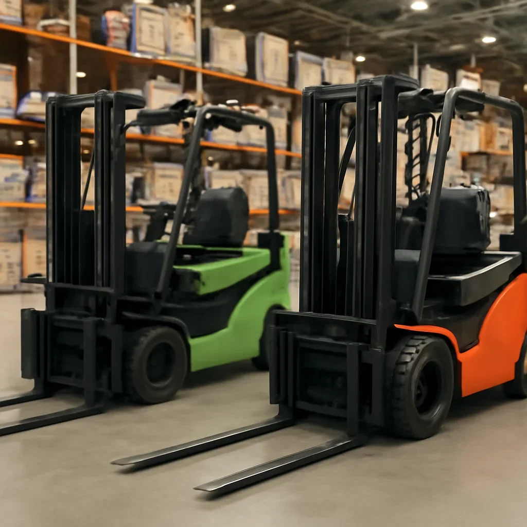 electric vs propane forklift cost prepared for a material handling operation
