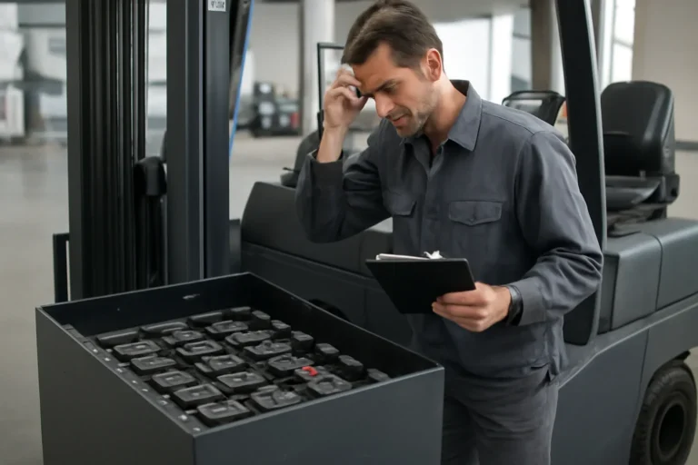 signs it’s time to replace your forklift battery at Russell Forklift