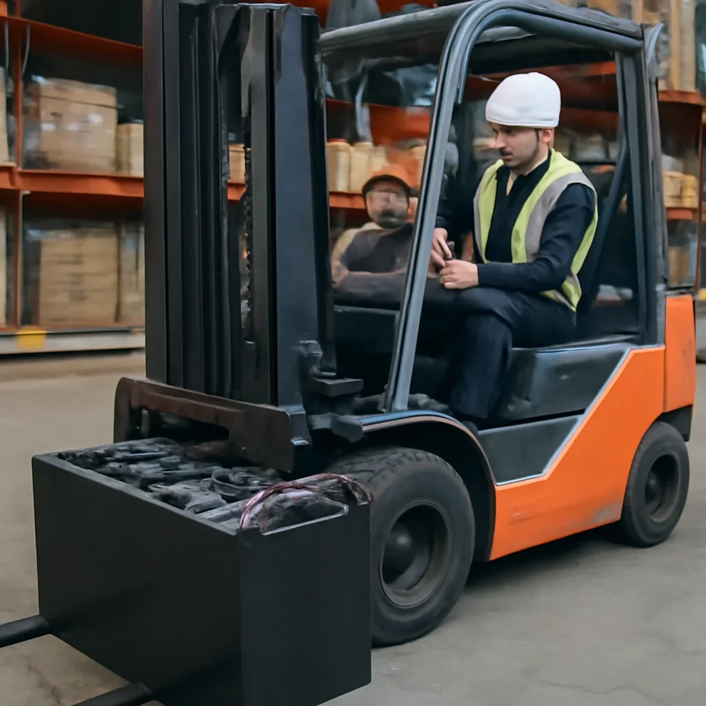when to replace forklift battery prepared for a material handling operation
