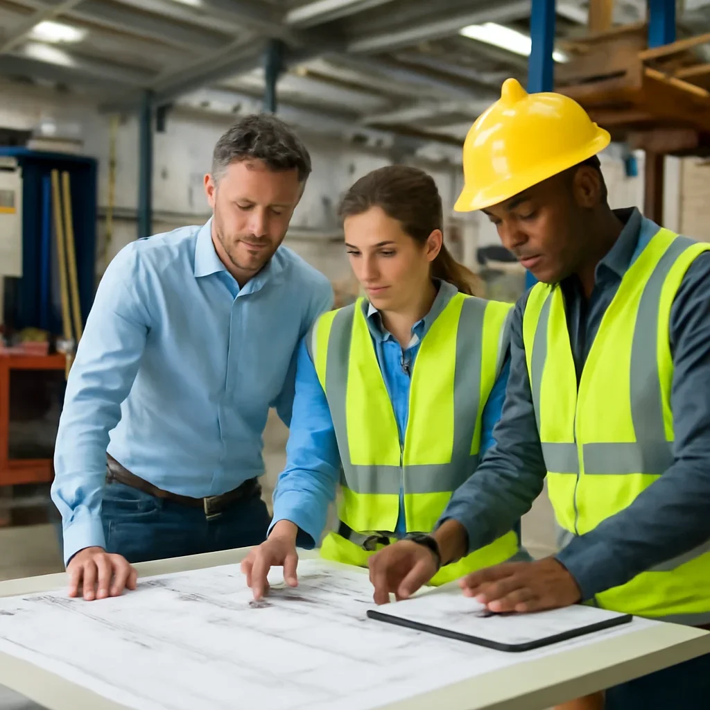 planning support being reviewed during equipment planning