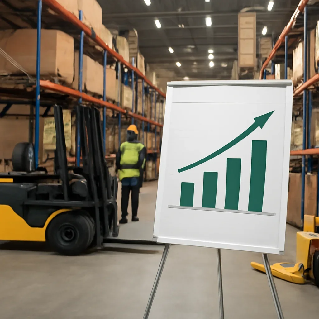 case study: used equipment cost savings prepared for a material handling operation