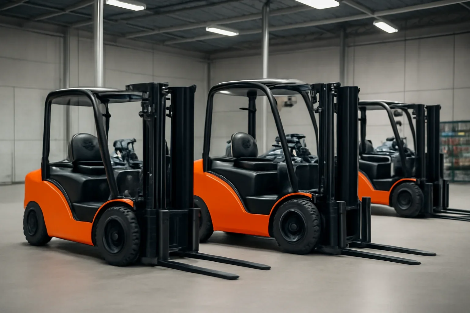 warehouse fleet refresh at Russell Forklift