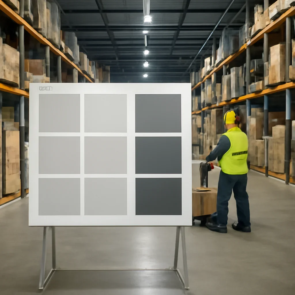 comparison planning prepared for a material handling operation