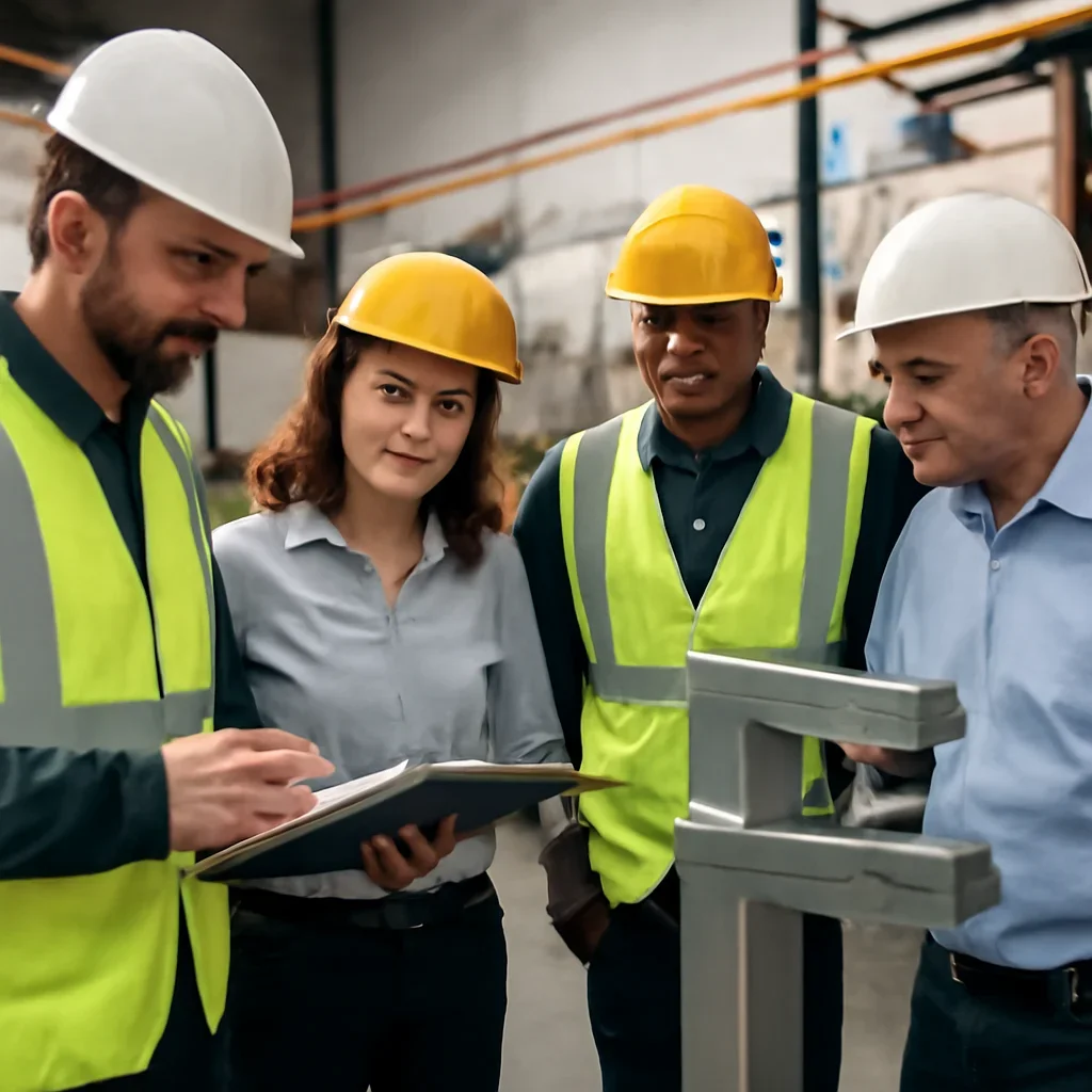 equipment support being reviewed during equipment planning