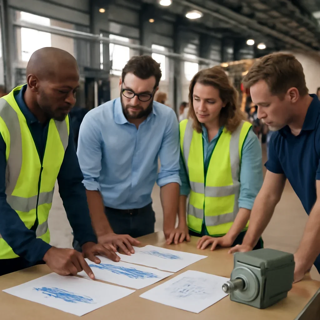 uptime strategy being reviewed during equipment planning