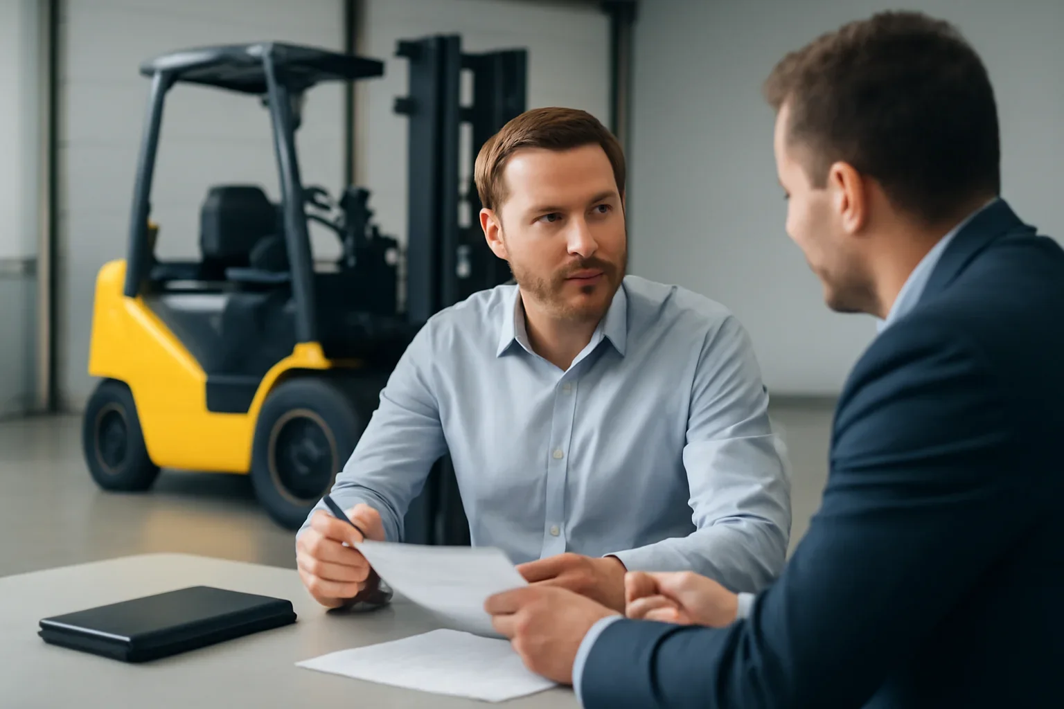 forklift financing at Russell Forklift
