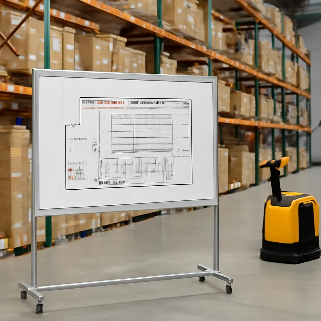 rental planning prepared for a material handling operation