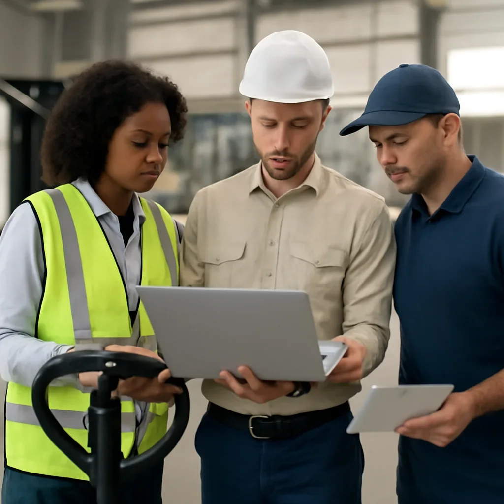 service support being reviewed during equipment planning
