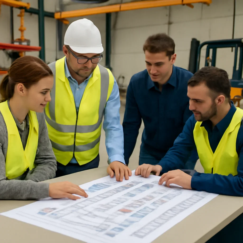 equipment planning being reviewed during equipment planning