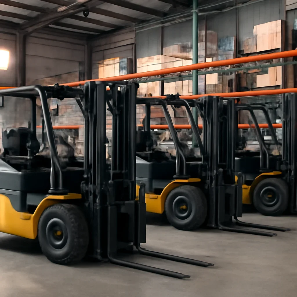 forklift rentals prepared for a material handling operation