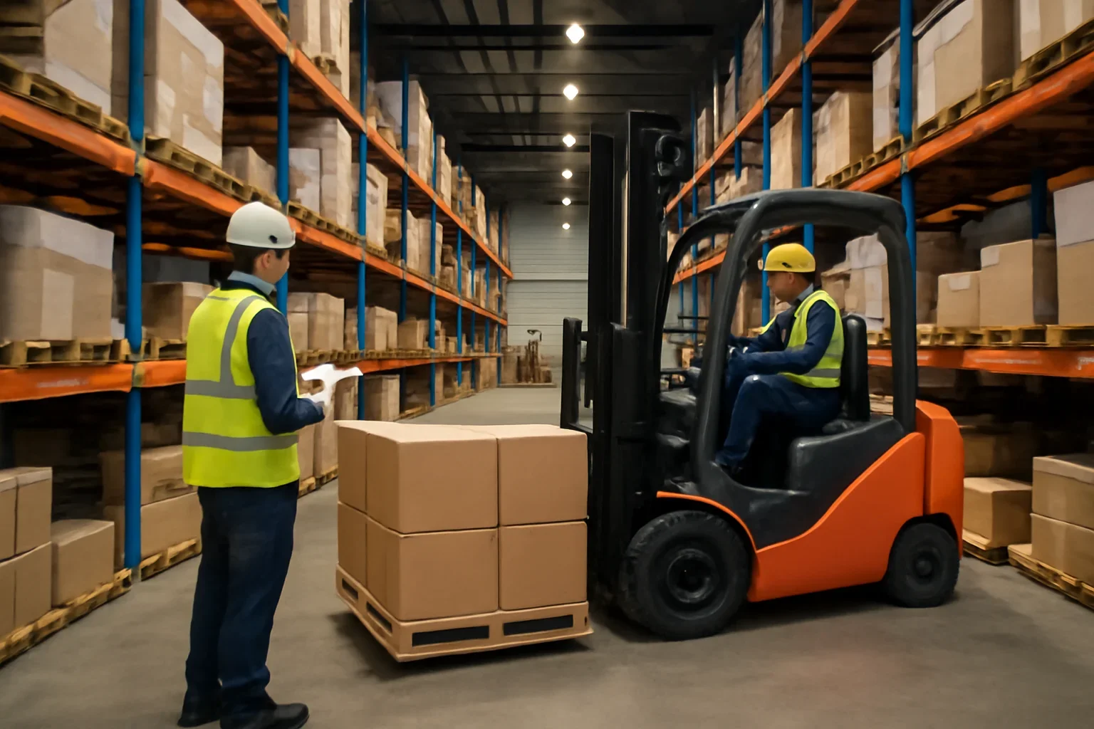 logistics and 3PL environments at Russell Forklift