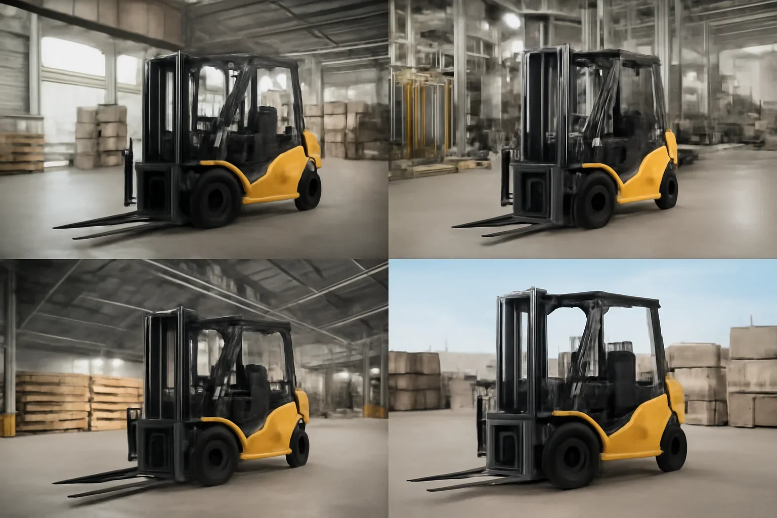 multiple industry environments at Russell Forklift