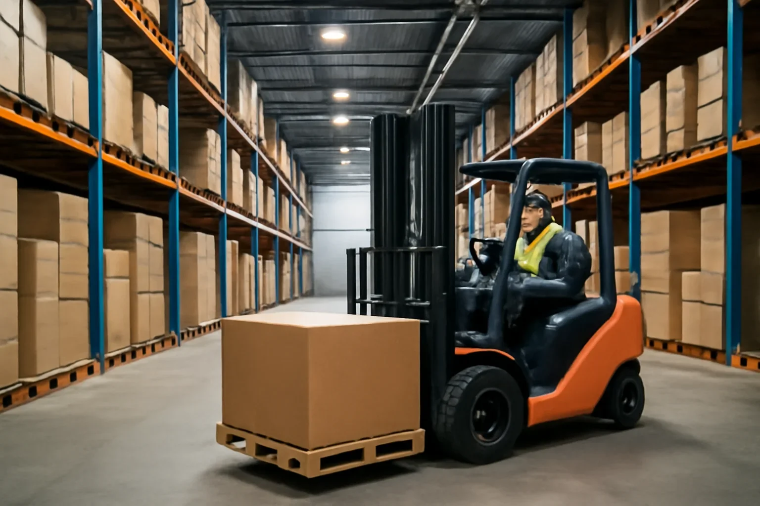 warehouse and distribution operations at Russell Forklift