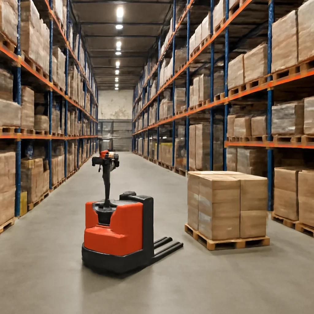 warehouse & distribution prepared for a material handling operation