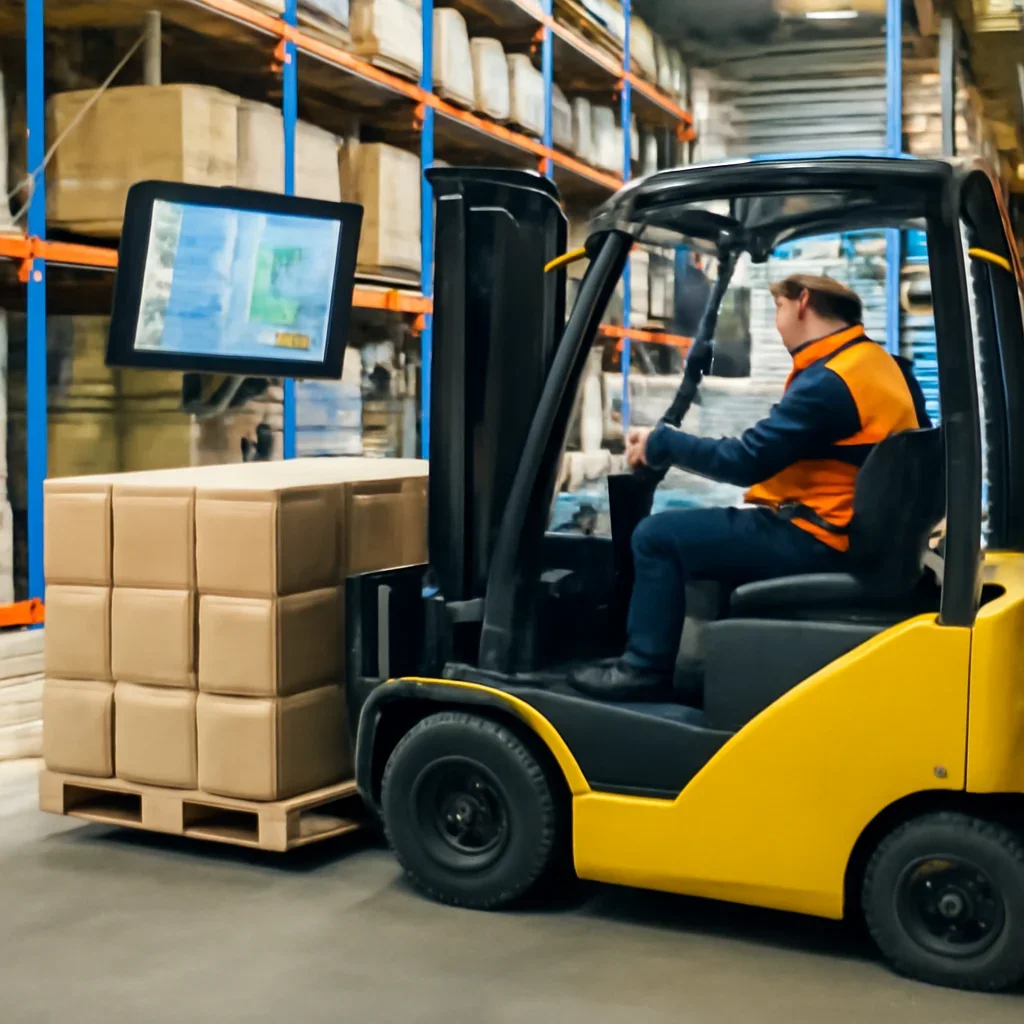 fleet telematics integration prepared for a material handling operation
