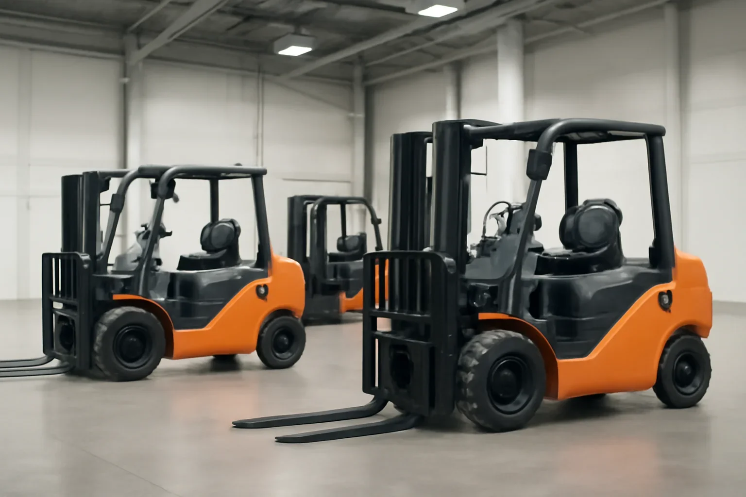 new forklifts at Russell Forklift
