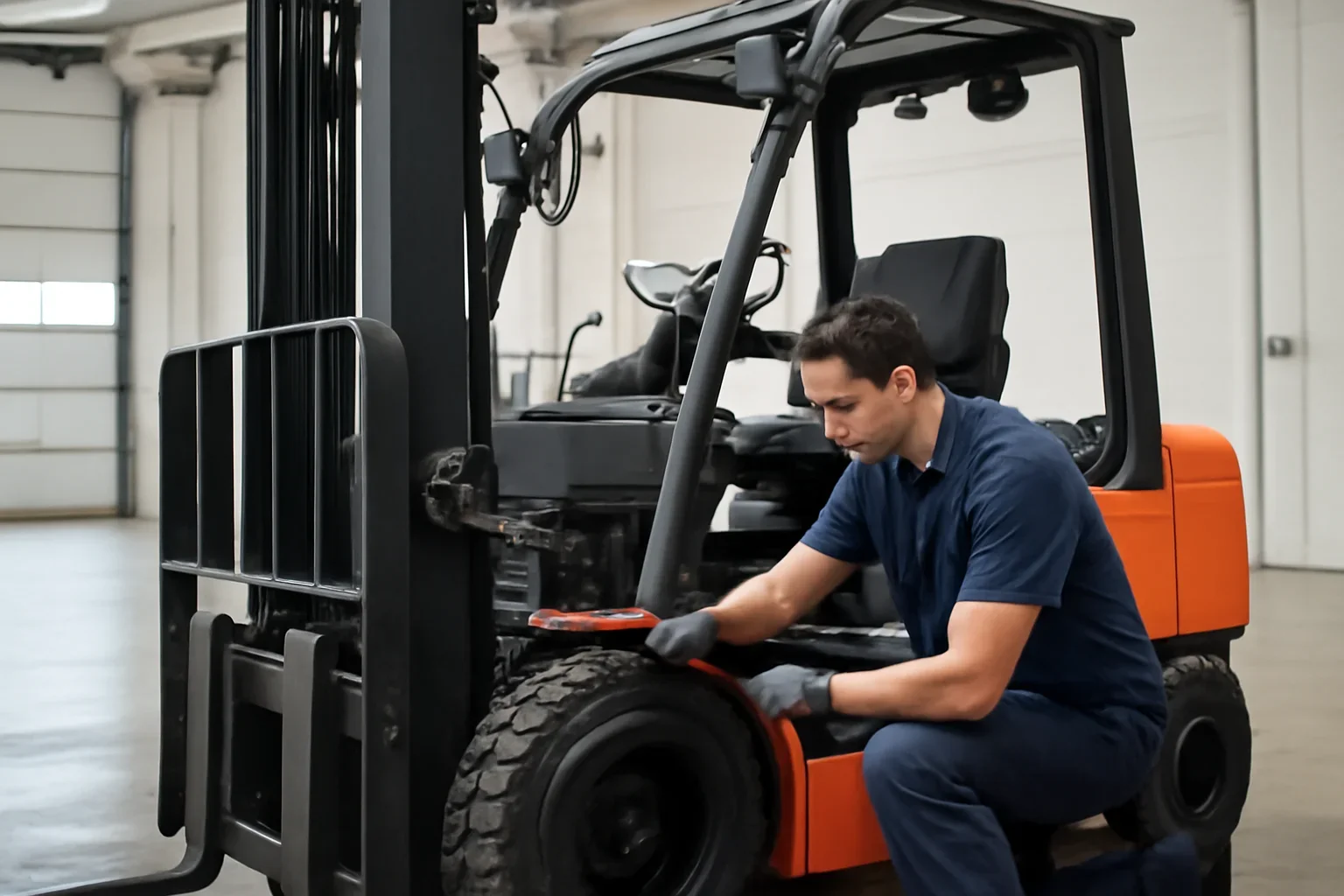 preventive maintenance at Russell Forklift
