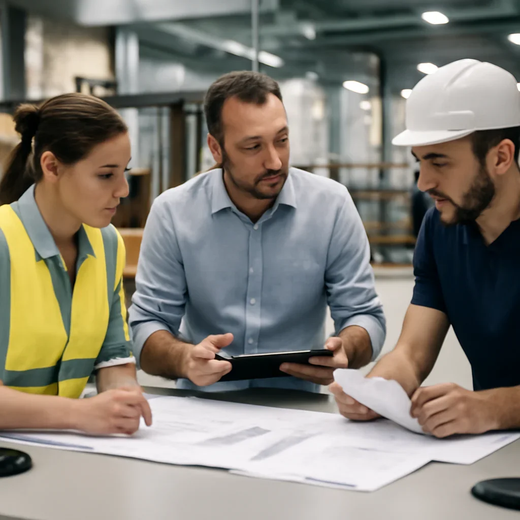 service support being reviewed during equipment planning