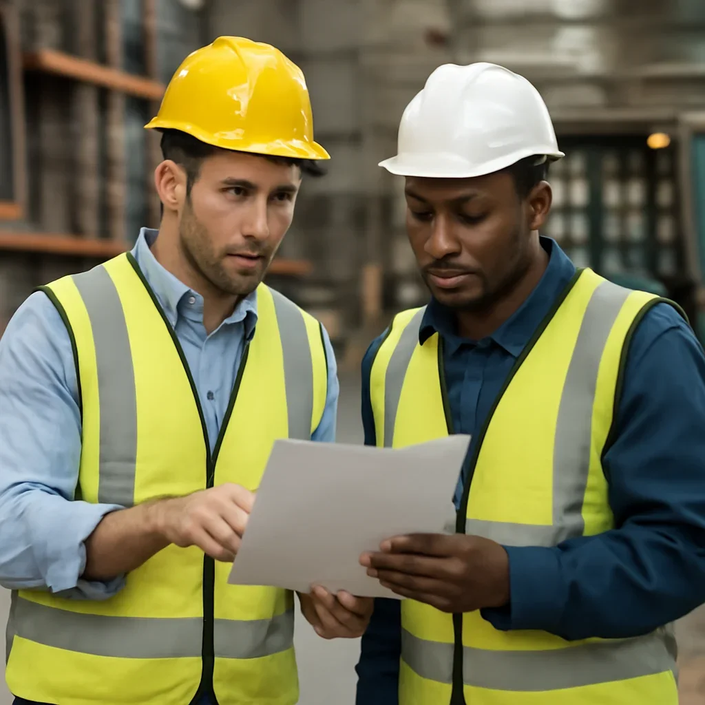 quote preparation being reviewed during equipment planning