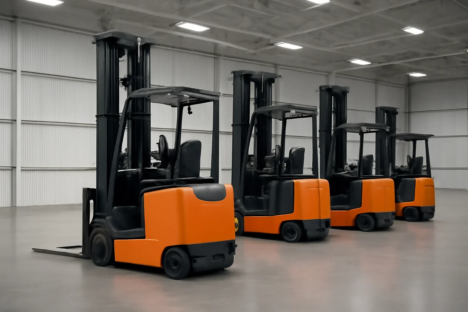 reach trucks at Russell Forklift