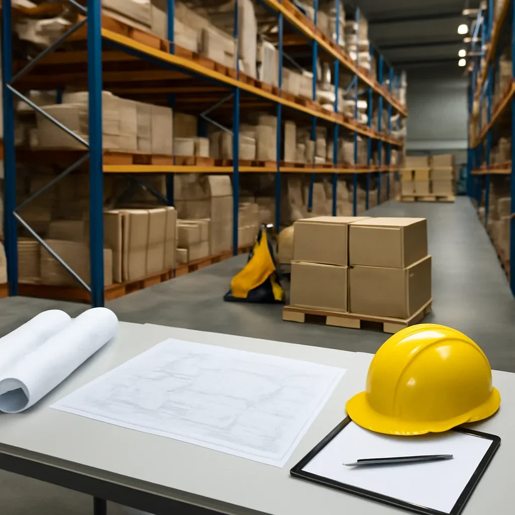 project details prepared for a material handling operation