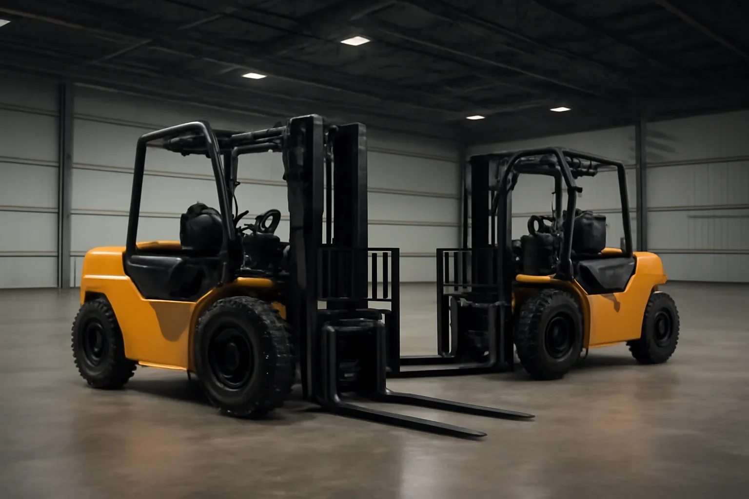 rough terrain forklifts at Russell Forklift