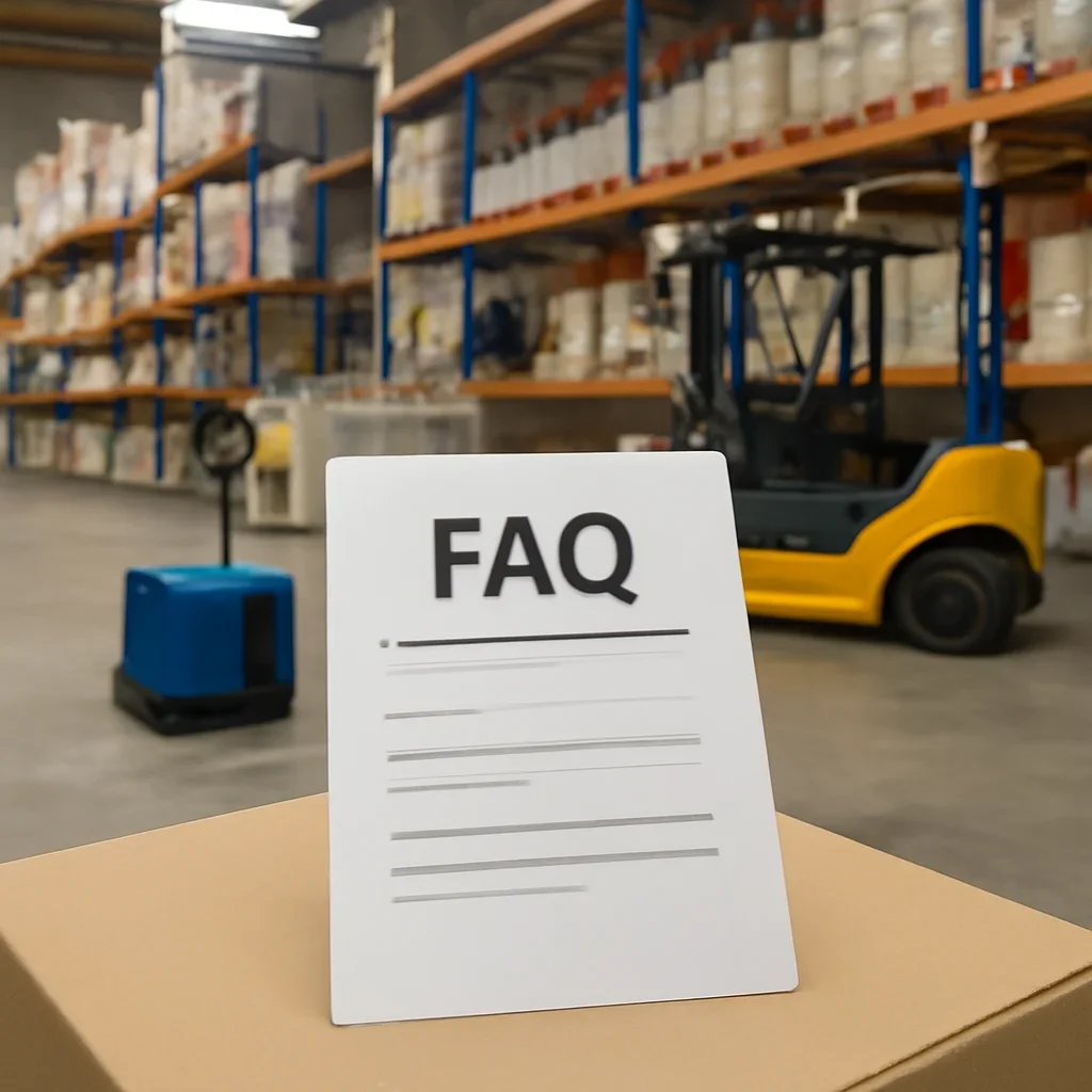 rental faq prepared for a material handling operation