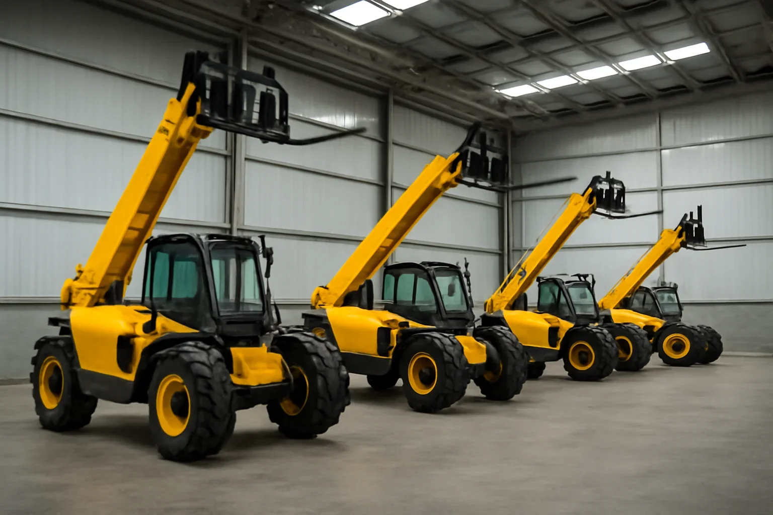 telehandlers at Russell Forklift
