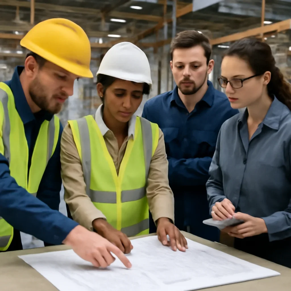 equipment planning being reviewed during equipment planning