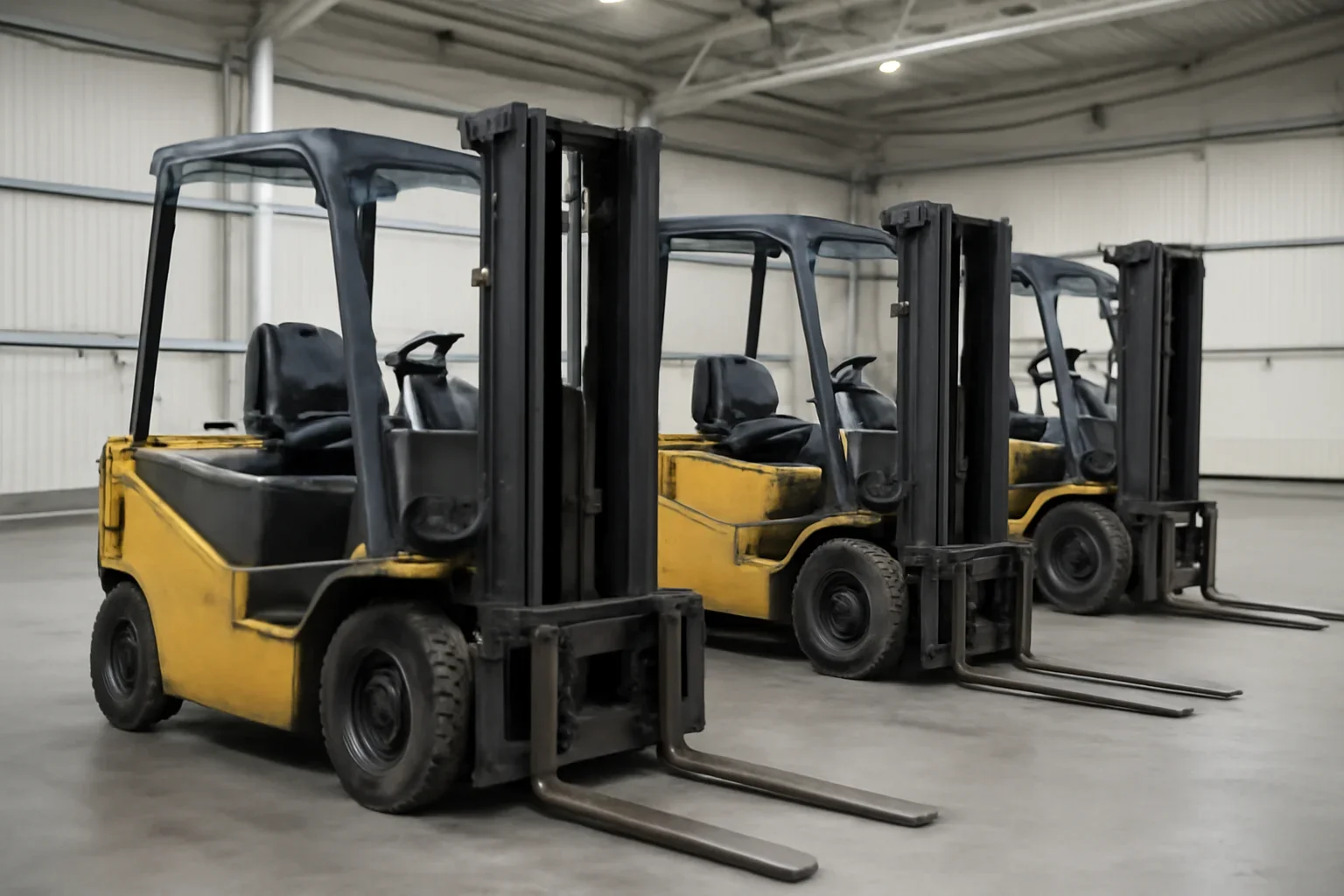 used electric forklifts at Russell Forklift