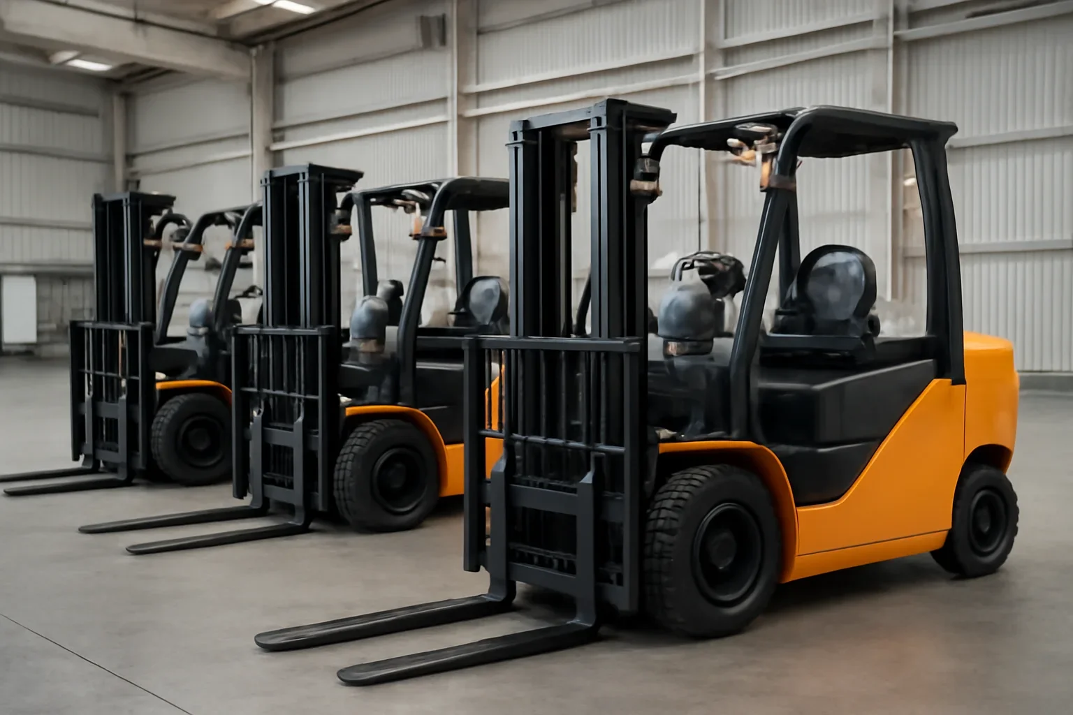 warehouse forklifts at Russell Forklift
